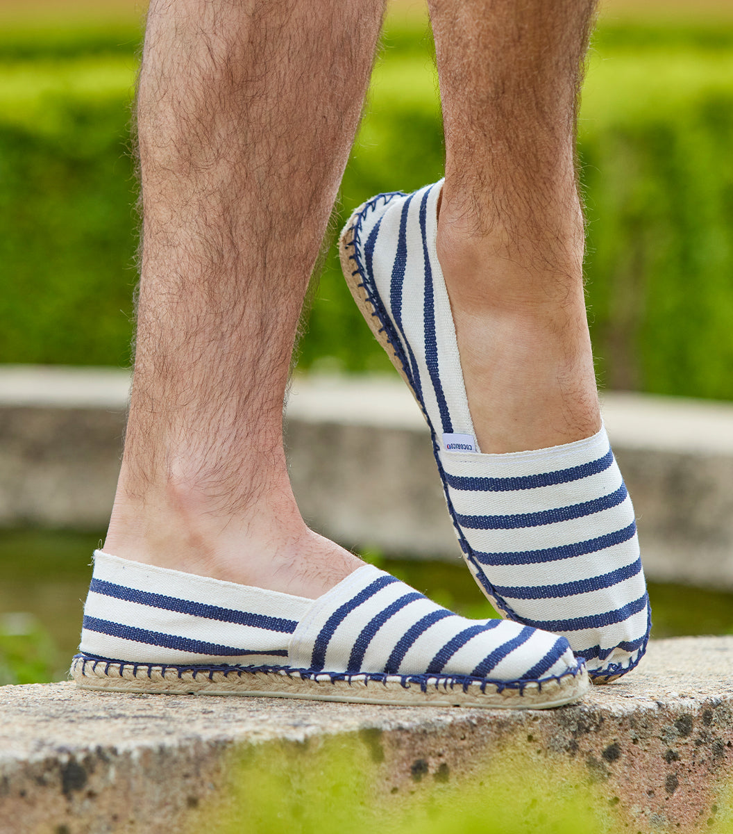 Espadrille homme bleu best sale