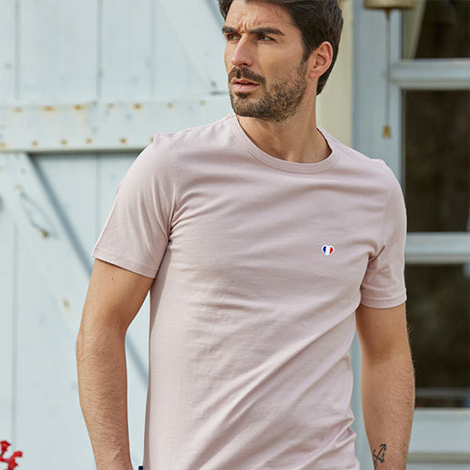 T-shirt Rose Homme