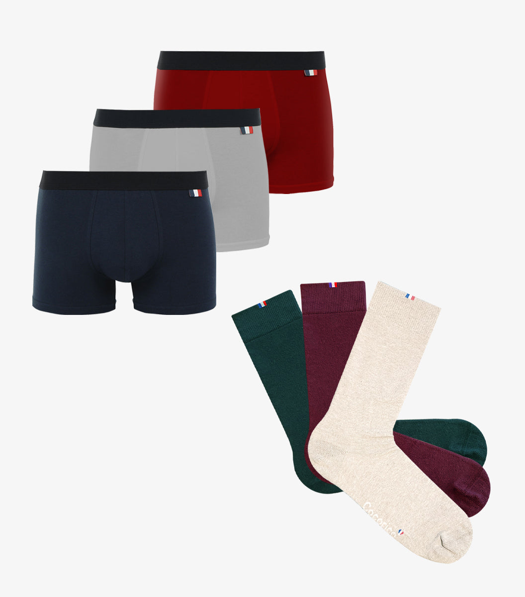 Pack Homme Boxers / Chaussettes