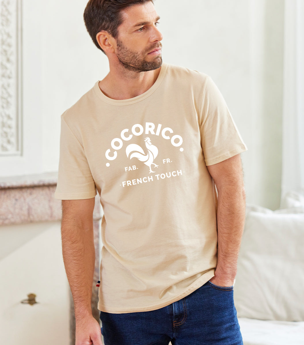 T-shirt Homme Sable - Coq Français