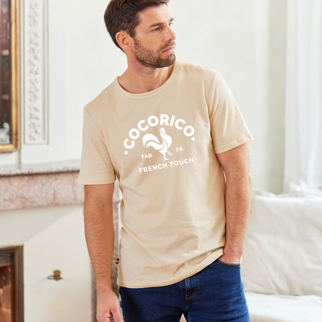 T-shirt Homme Sable - Coq Français