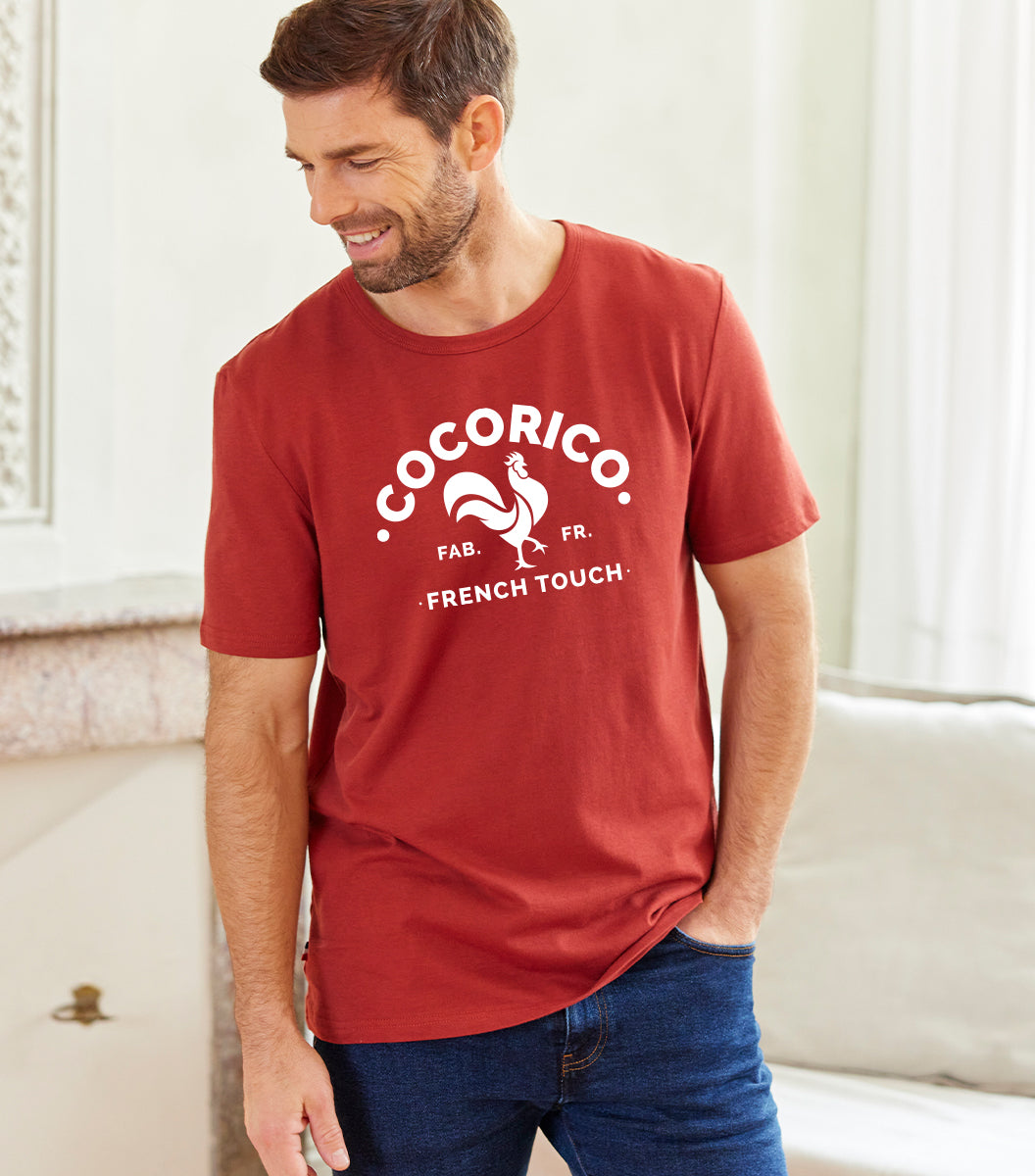 T-shirt Homme Terracotta - Coq Français