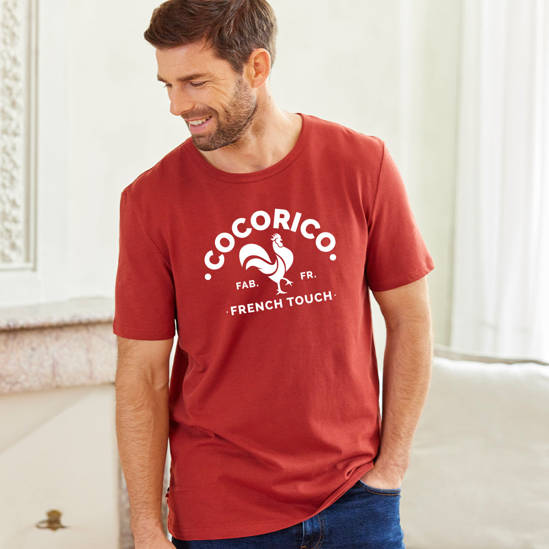 T-shirt Homme Terracotta - Coq Français