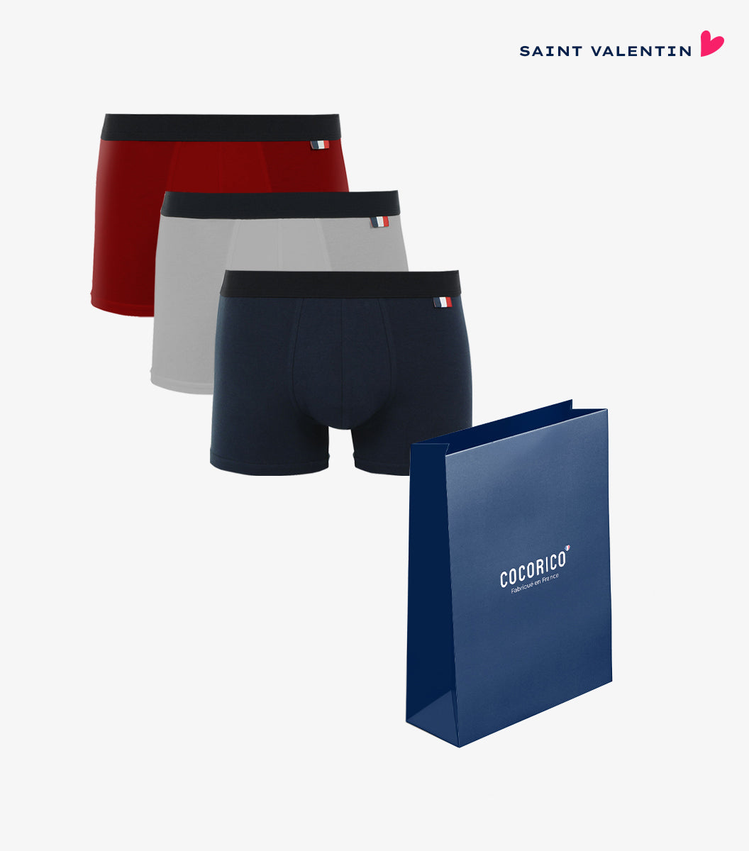 Coffret Homme Saint Valentin - Boxer