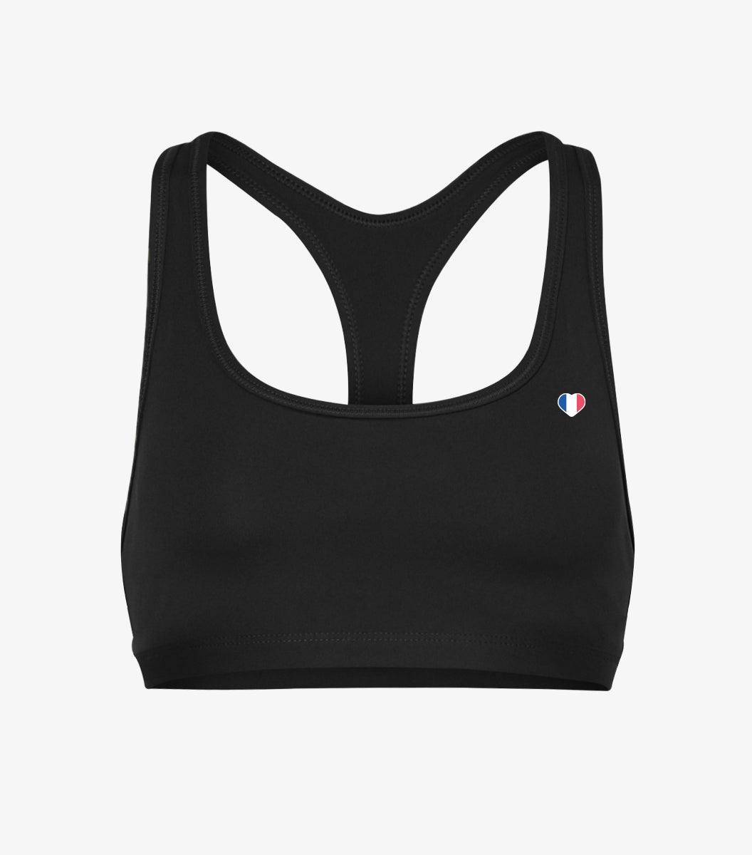 Brassiere Sport Femme Noir - L'Iconique