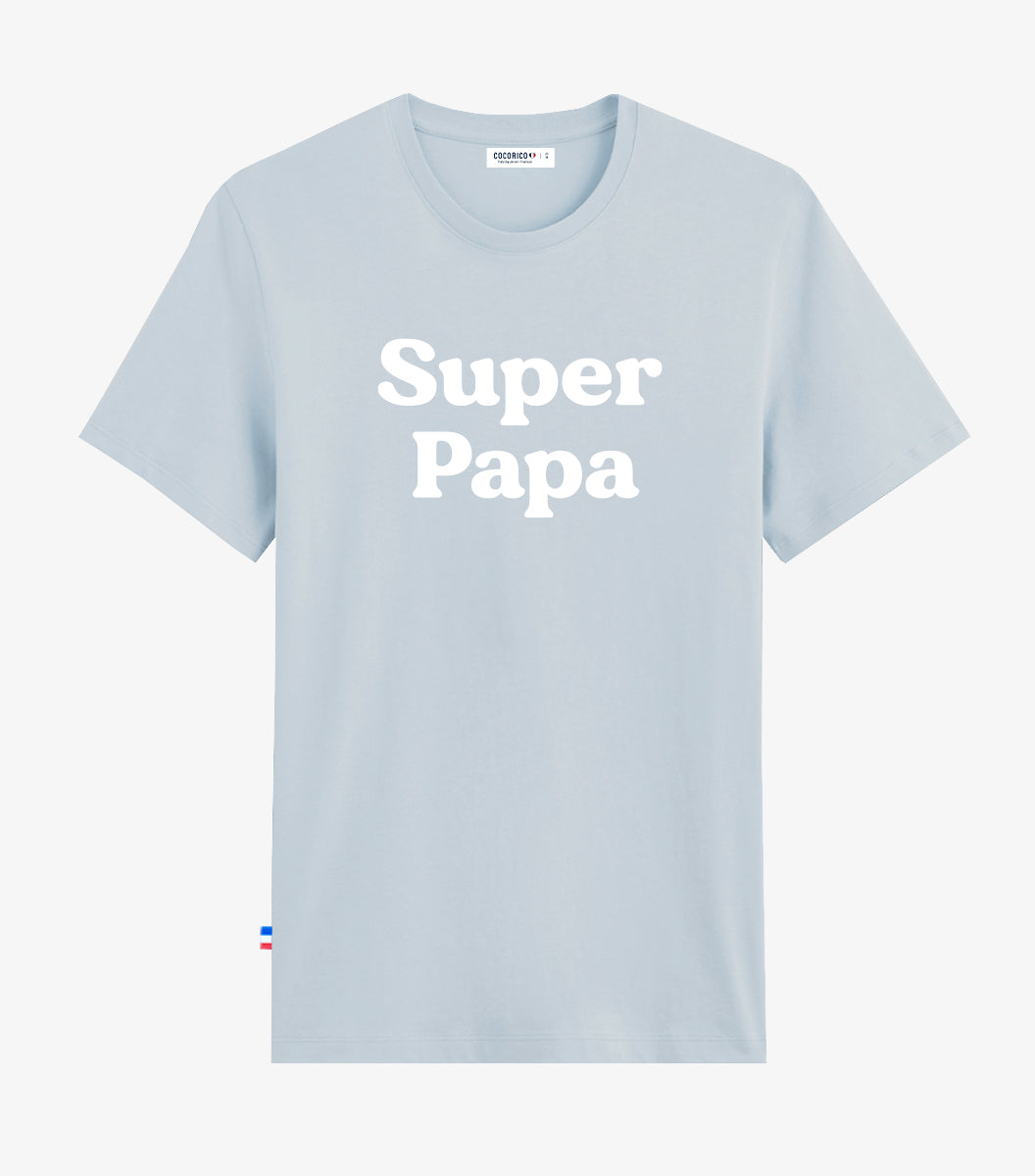 T-shirt Homme Ciel - Super Papa