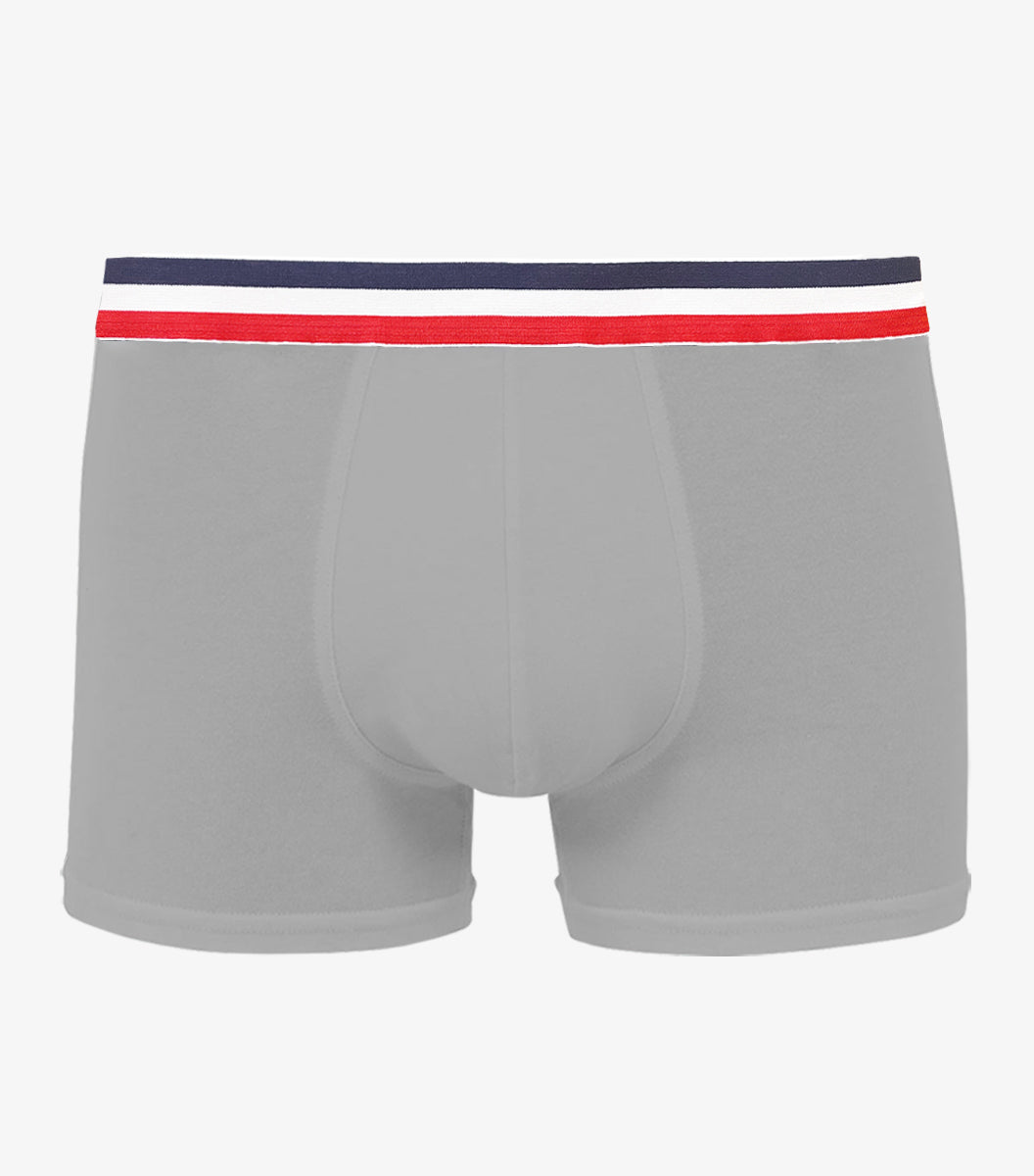 Boxer Homme Supporter Gris - Intemporel