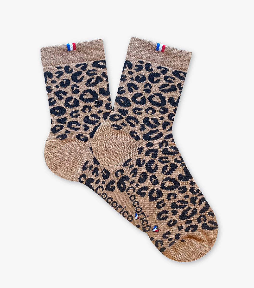 Chaussette leopard sale