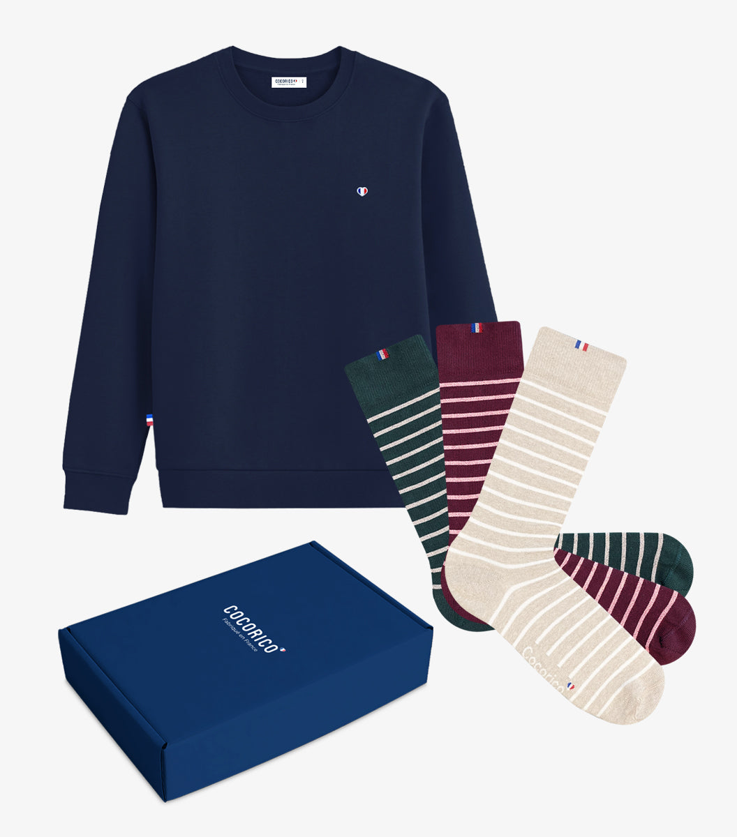 Coffret de Noël Homme - Sweat Chaussettes