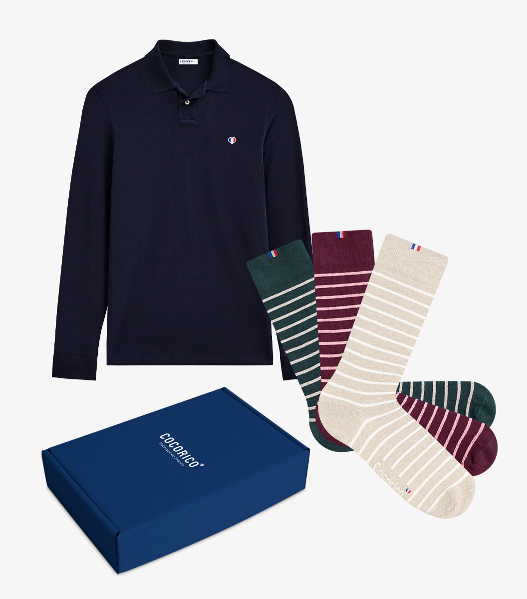 Coffret de Noël Homme - Polo Chaussettes