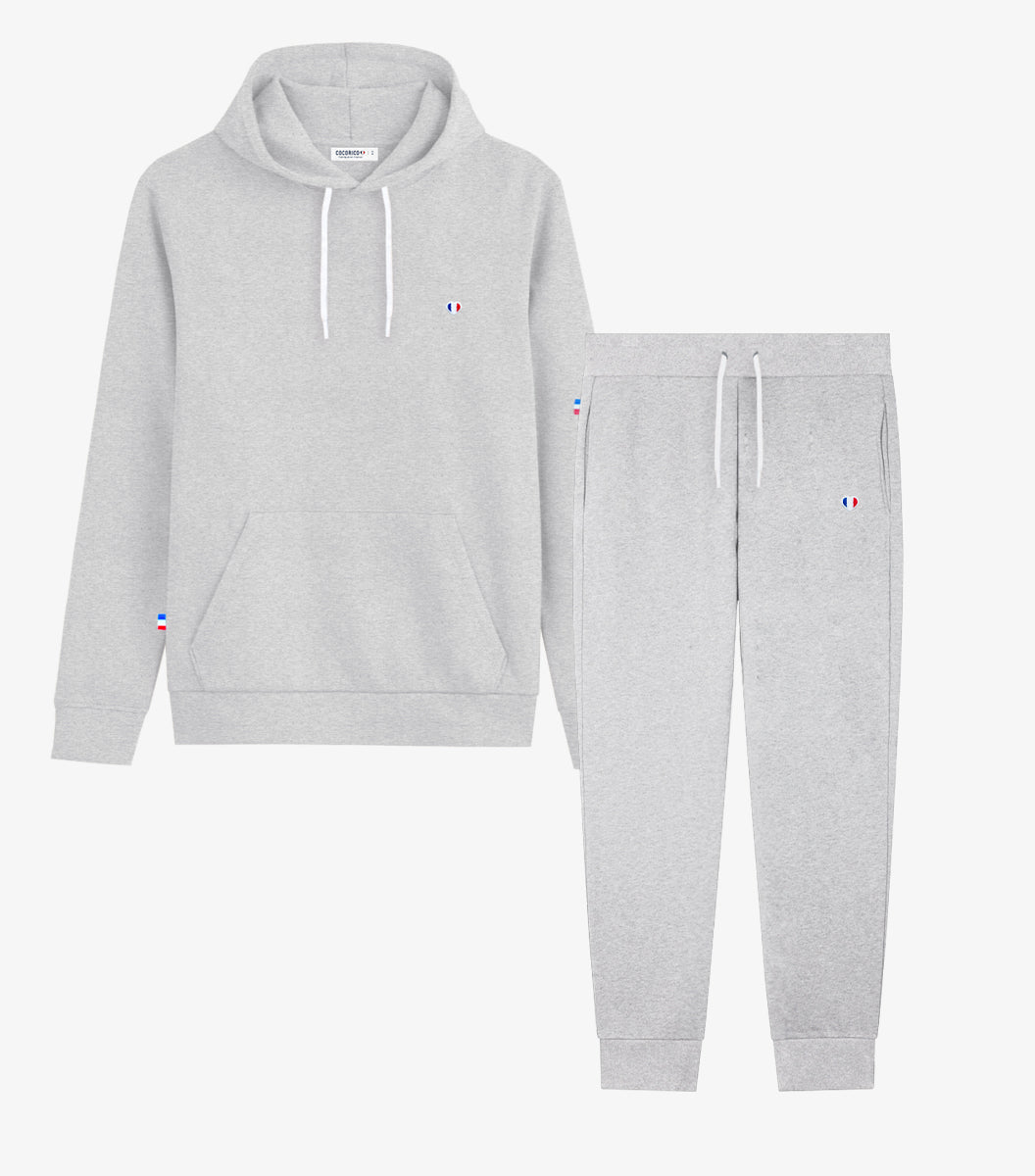 Pack Femme Sweat Capuche / Jogging Gris