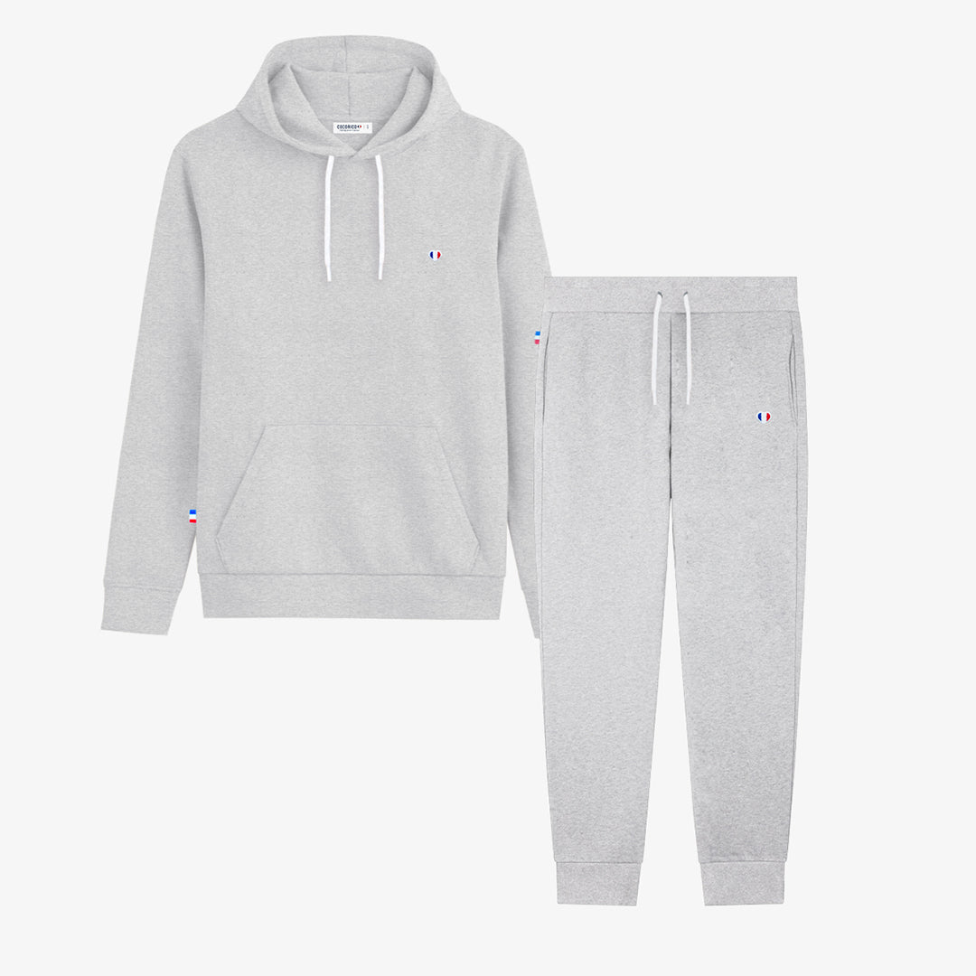 Pack Femme Sweat Capuche / Jogging Gris