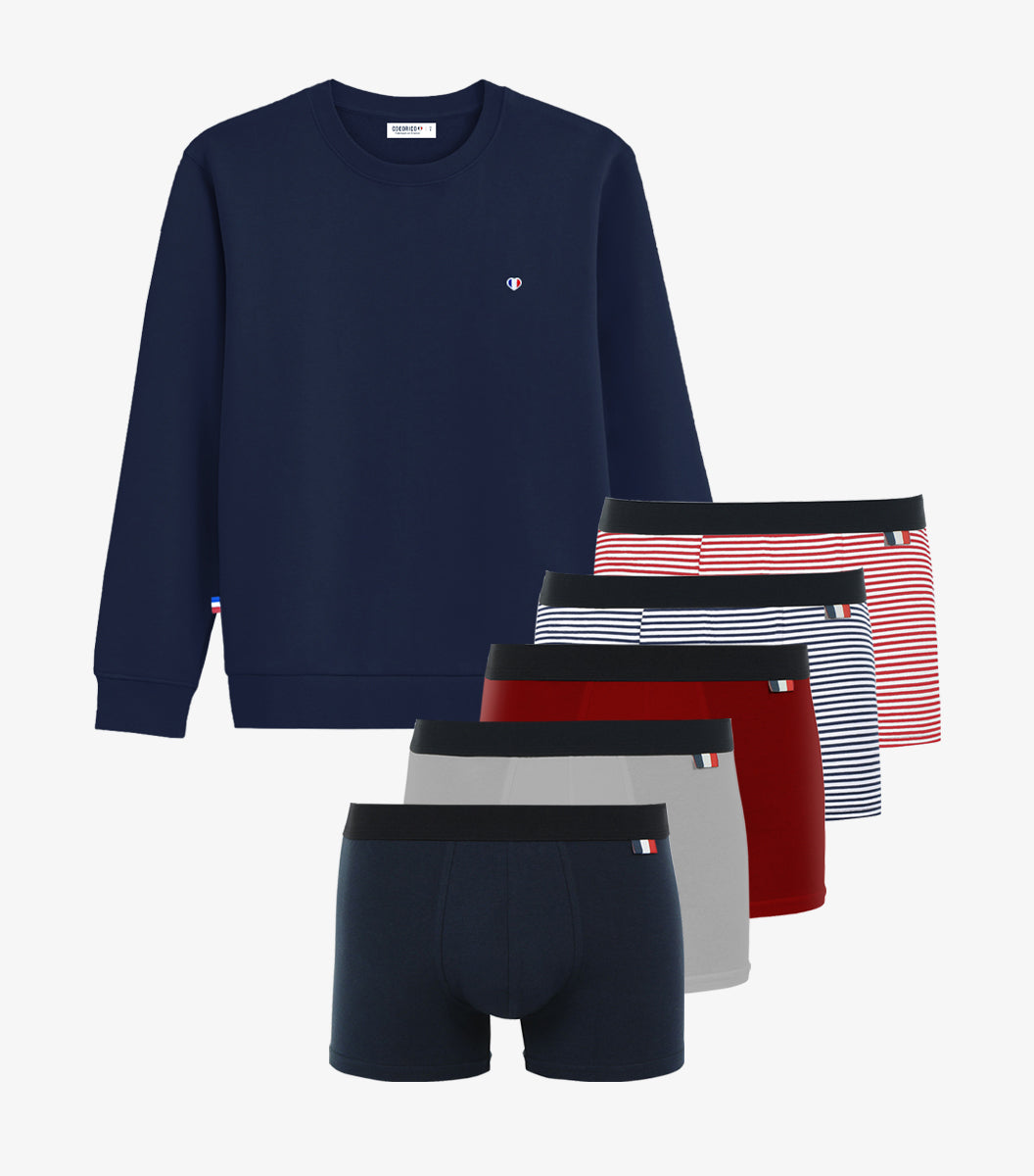 Pack Homme Sweat / Boxers