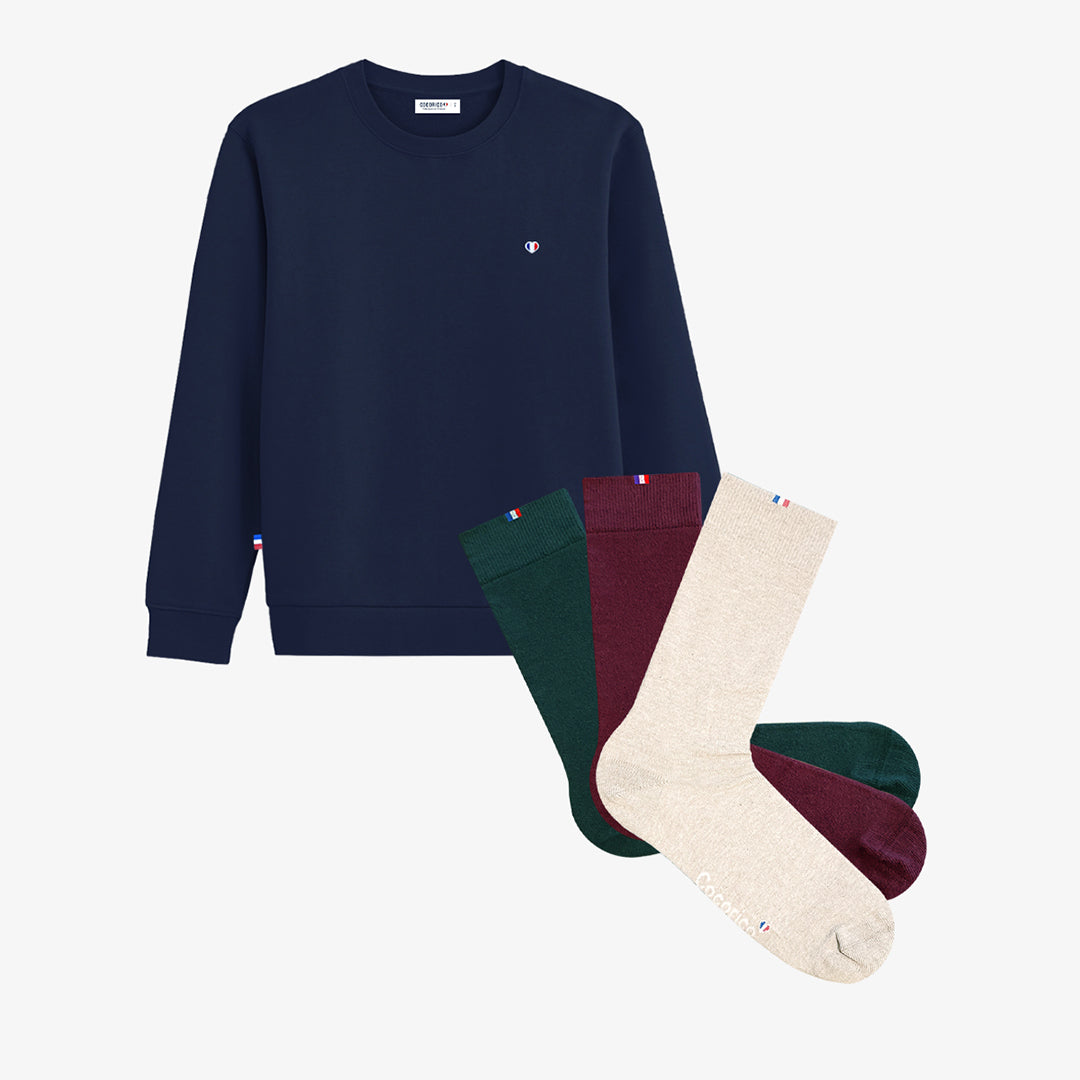 Pack Homme Sweat/Chaussettes