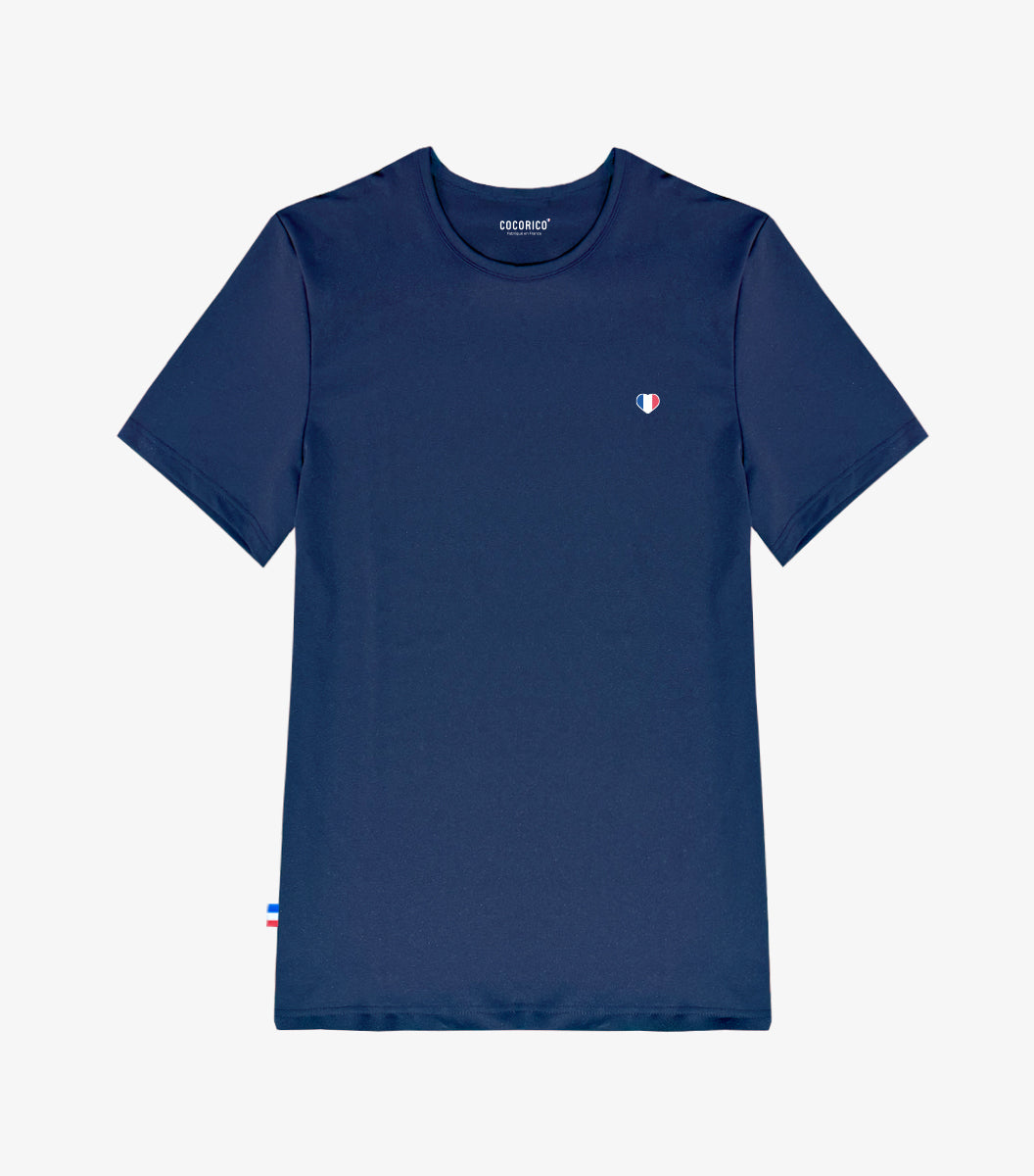 T-Shirt Femme Sport Bleu - L'Iconique