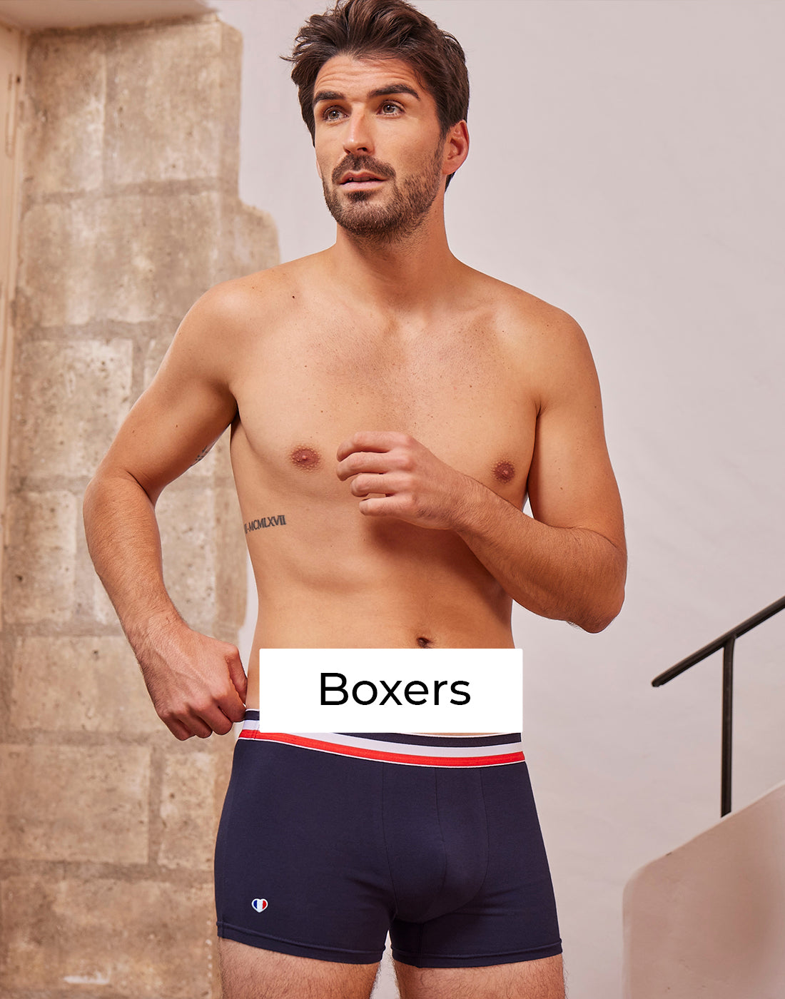 Nos Boxers Homme Made in France