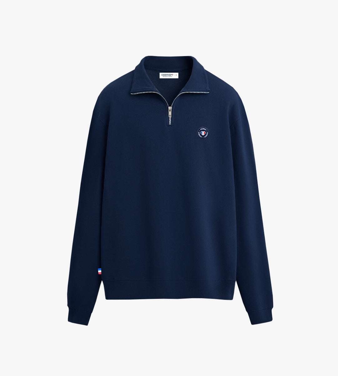 Sweat Camionneur Homme Marine - Blason