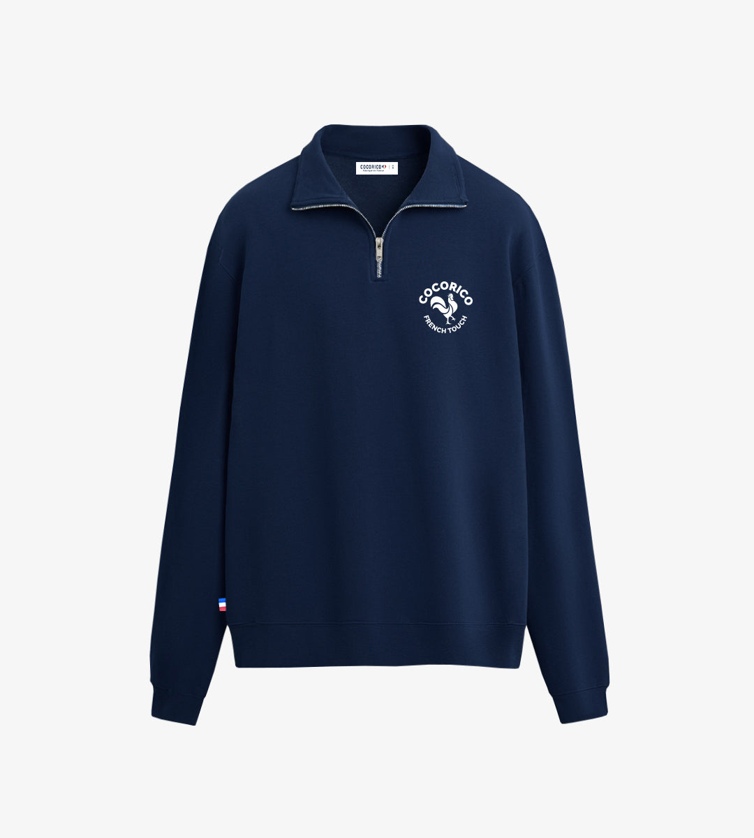 Sweat Camionneur Homme Marine - Coq Français