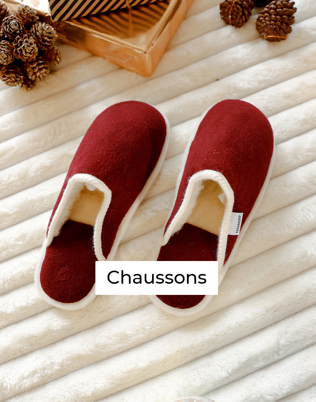 Nos Chaussons Femme Made in France