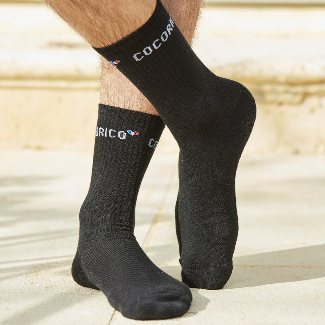 Chaussettes Homme Sport Noir - Cocorico