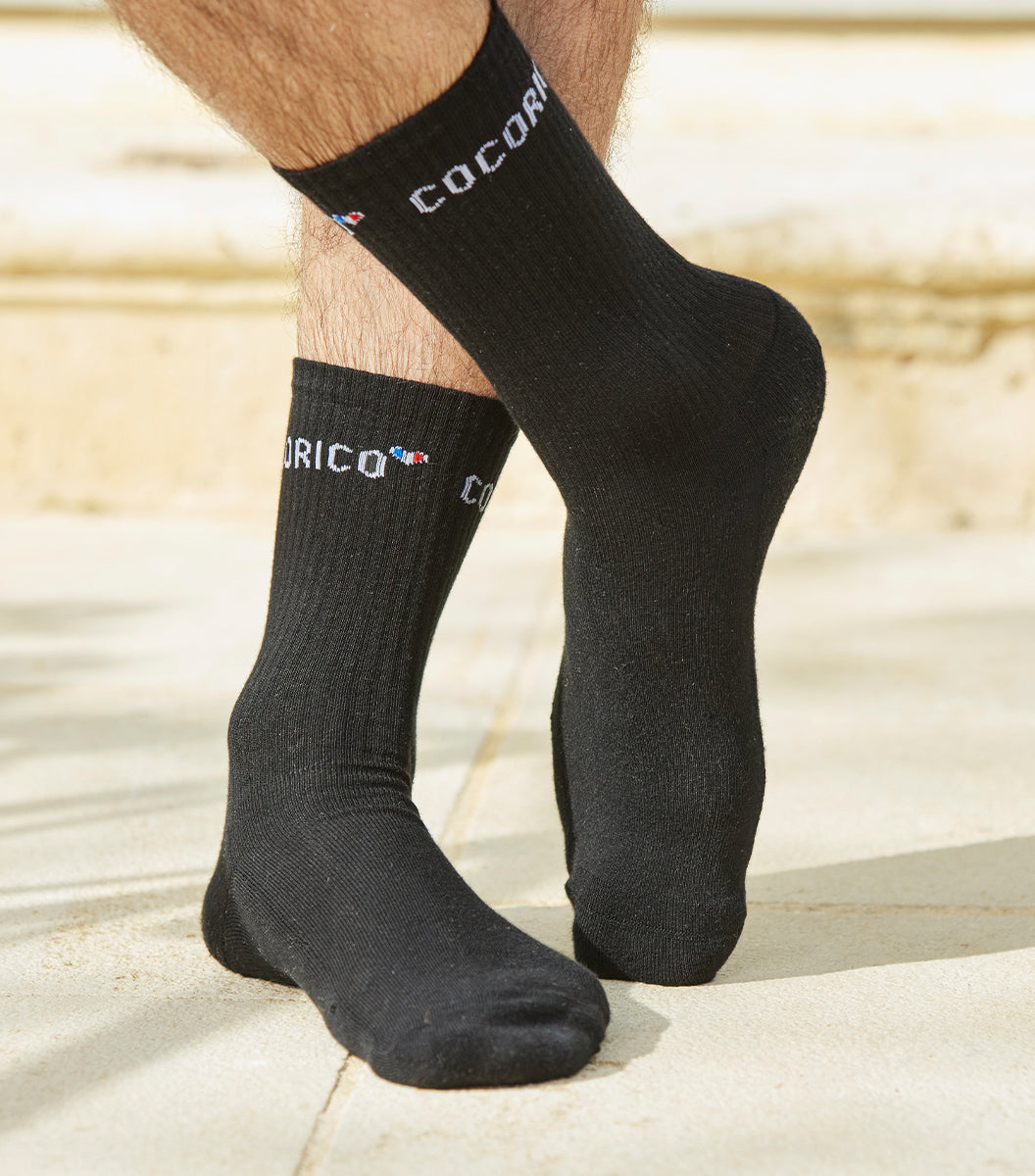 Chaussettes Homme Sport Noir - Cocorico