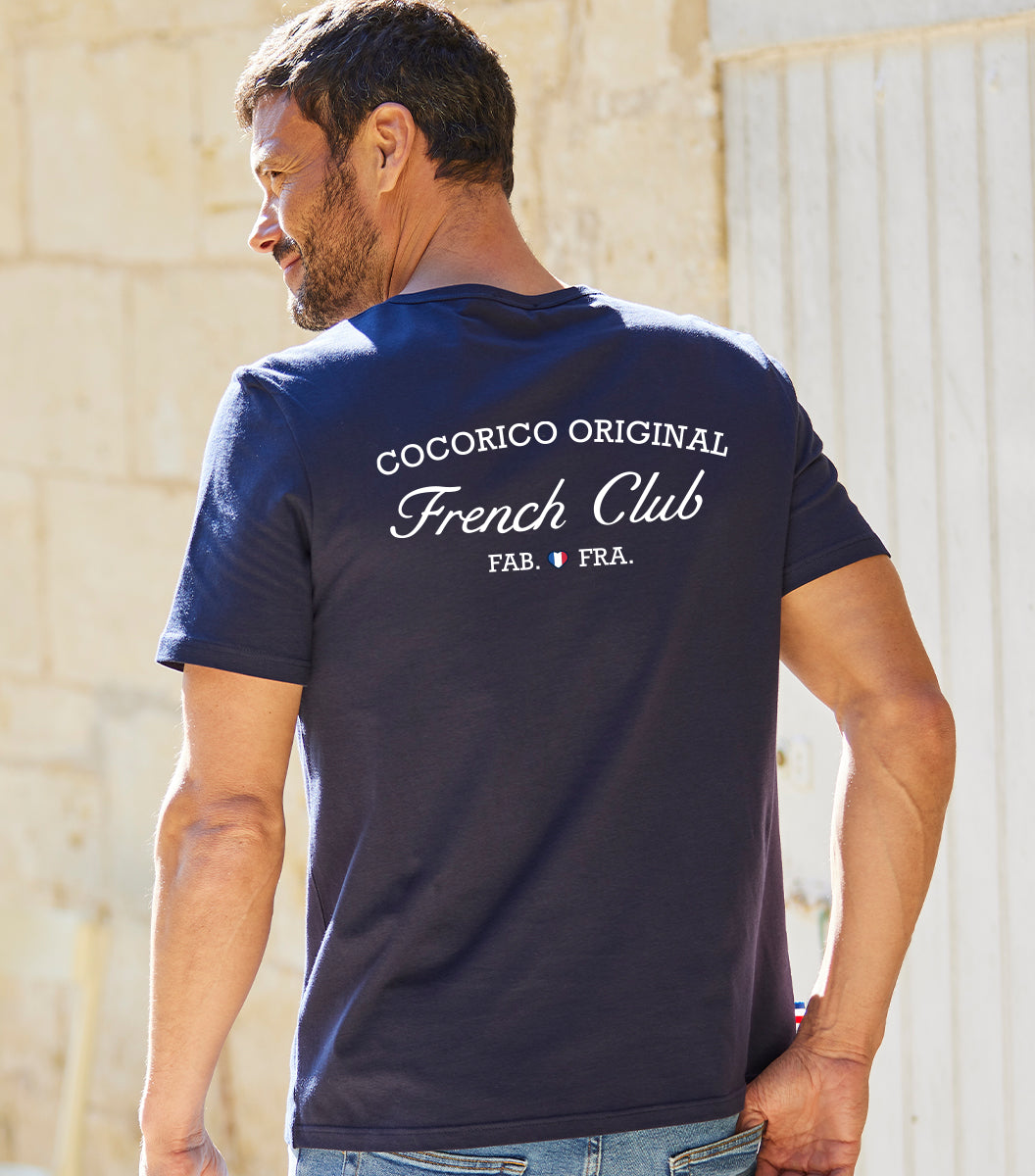 T-shirt Homme Marine - French Club