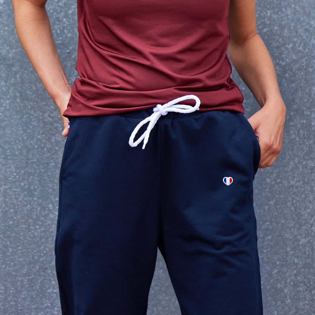 Jogging Femme Marine - Iconique