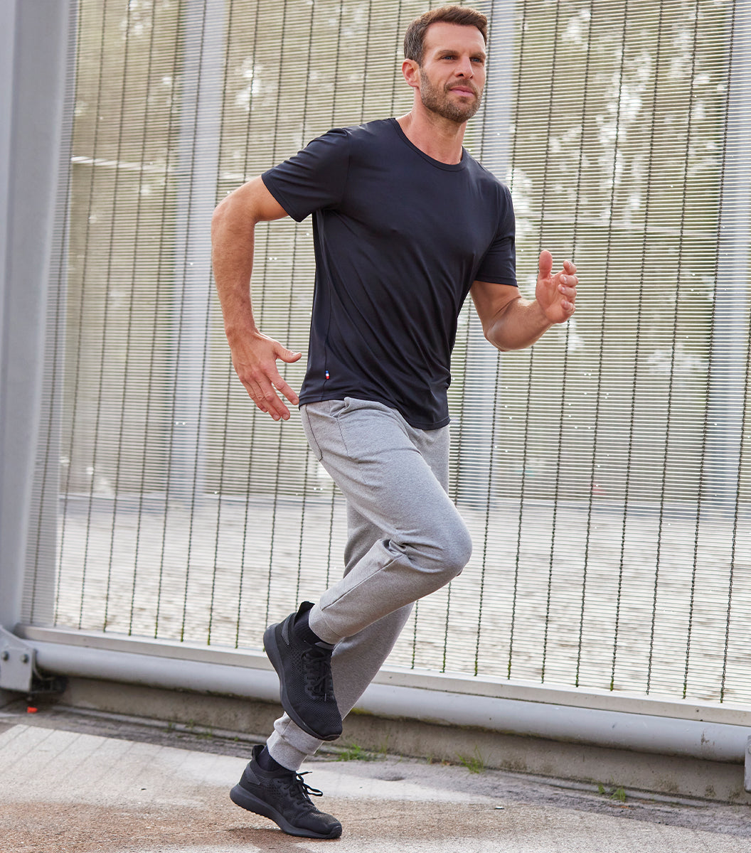 Jogging Homme Gris Chiné - Intemporel