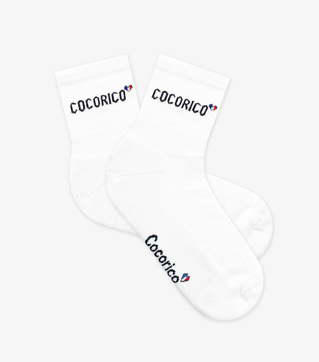 Chaussettes Femme Sport Blanc - Cocorico