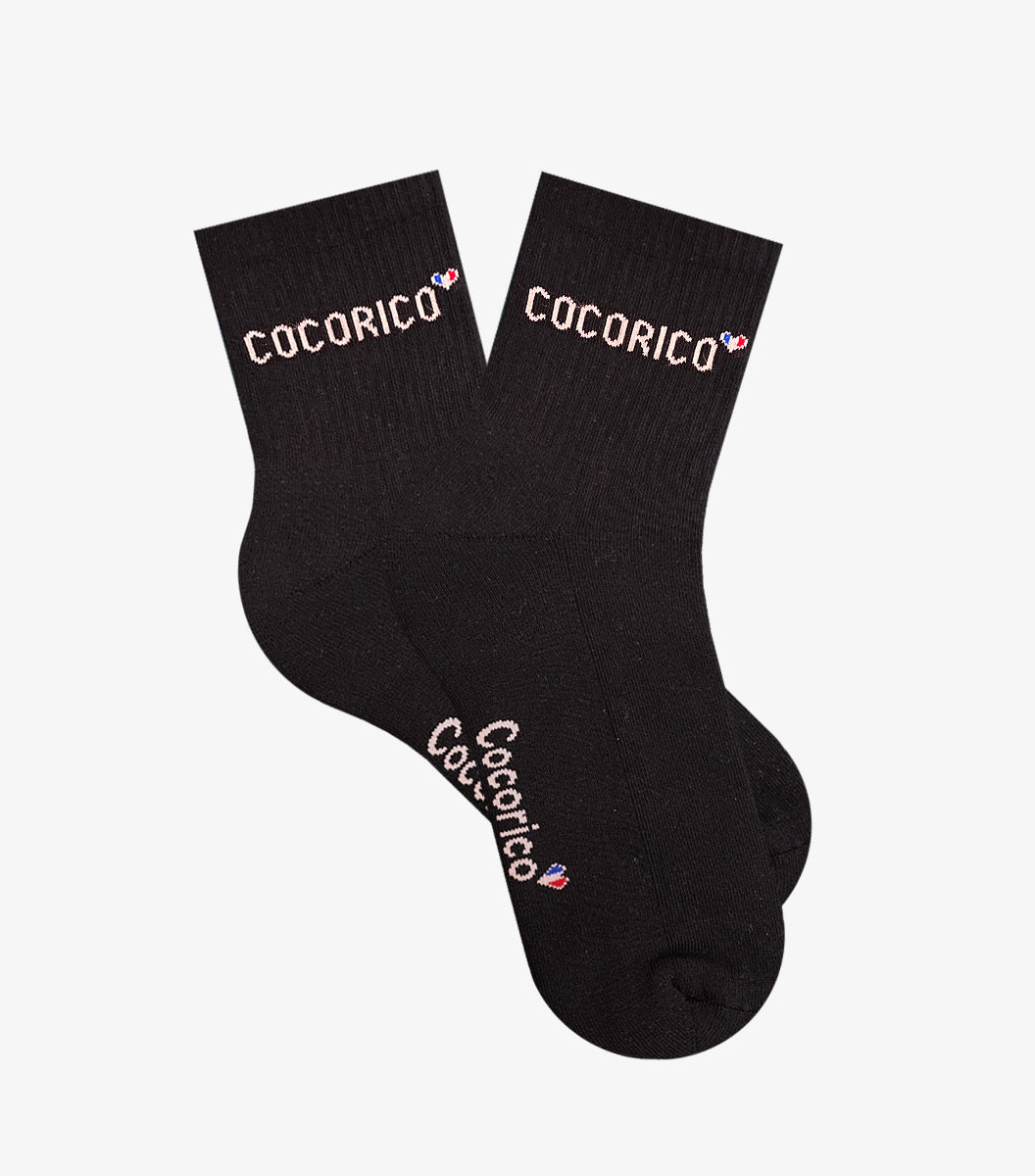 Chaussettes Femme Sport Noir - Cocorico