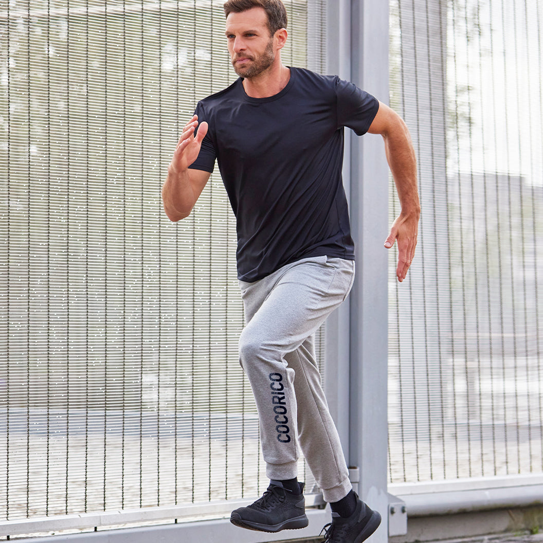 Jogging Homme Gris Chiné - Performance