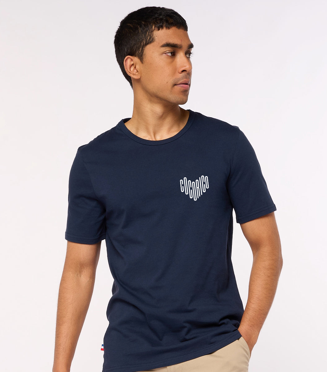 T-shirt Homme Marine - Le Coeur