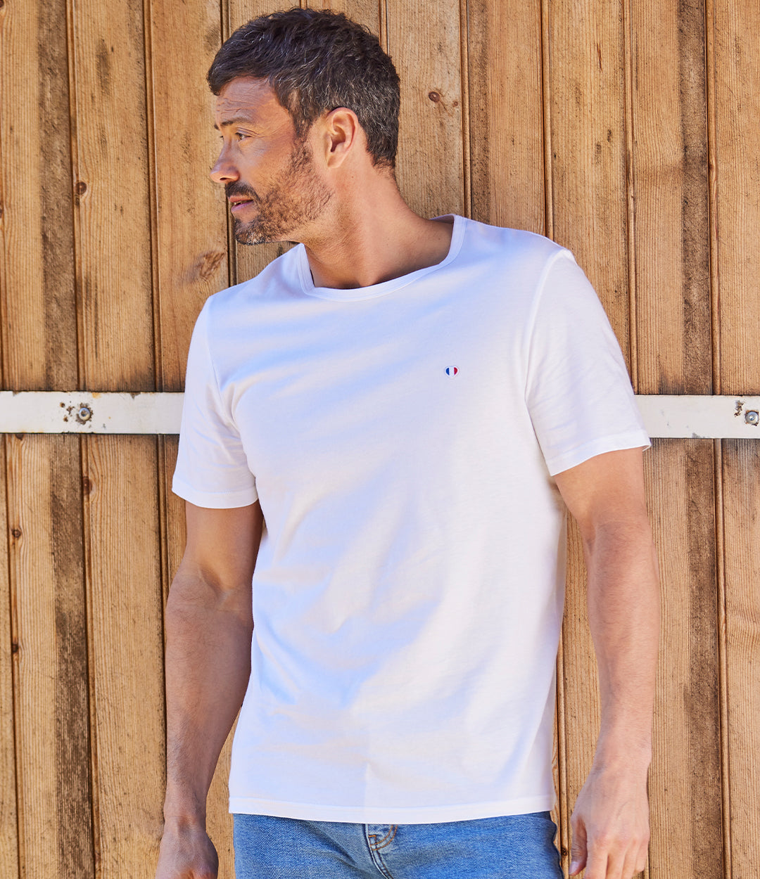 T-shirt Homme Blanc - L'iconique