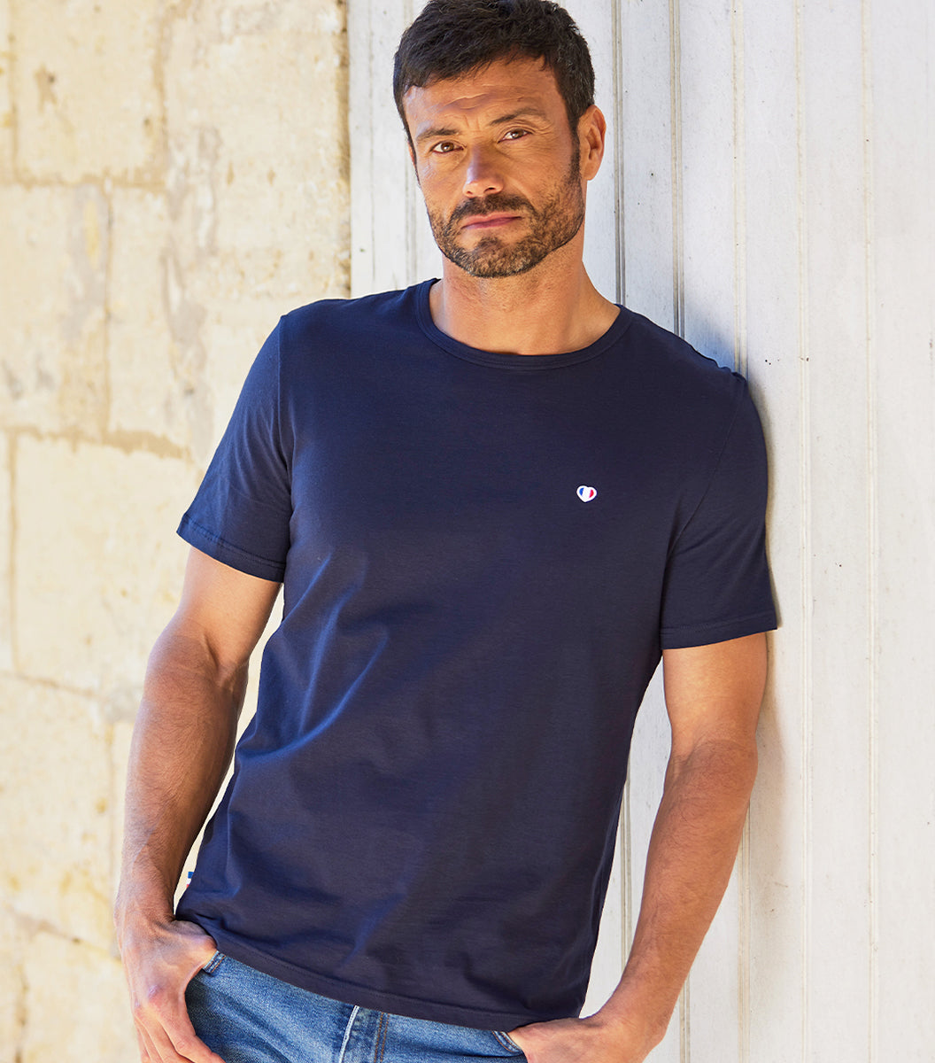 T-shirt Homme Marine - L'iconique